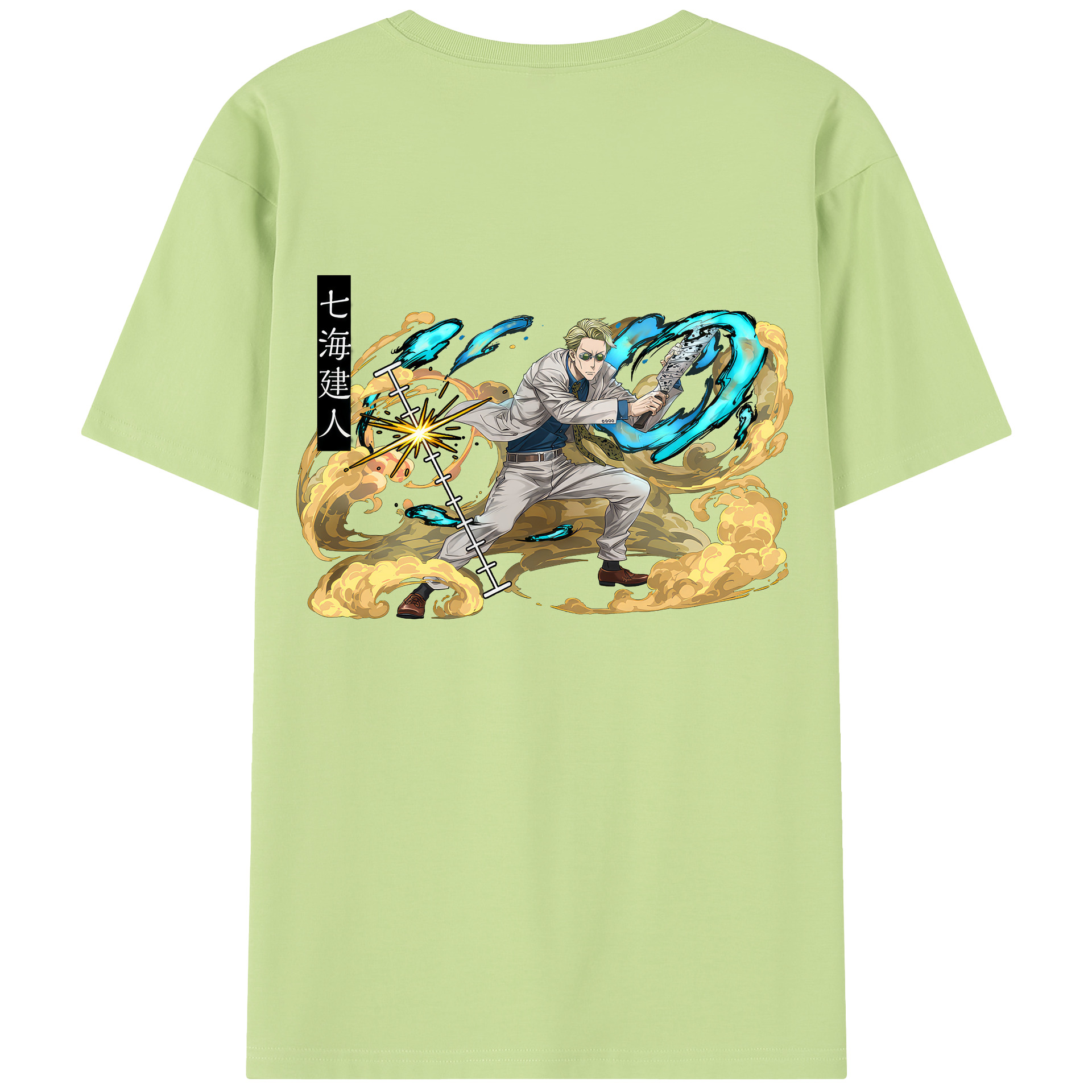 （画像用） 呪術廻戦 Jujutsu Kaisen 綿100％半袖Tシャツ（背面プリント）
